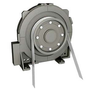 Compact PM Gearless Traction Machine left